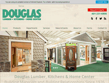 Tablet Screenshot of douglaslumber.com